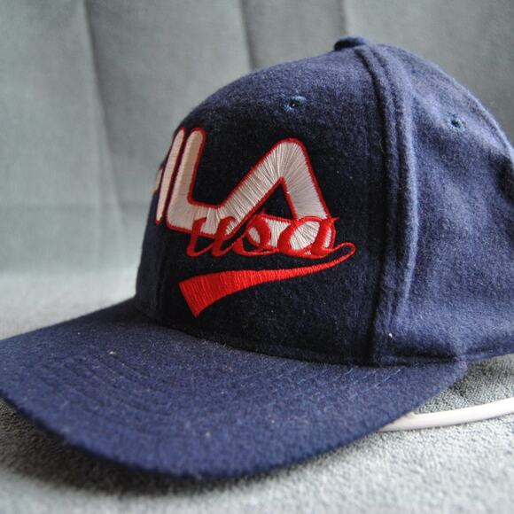 FILA USA Red White & Blue Hat w/ Adjustable Strap (OSFM) - Picture 2 of 6